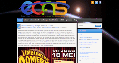 Desktop Screenshot of ecns.be